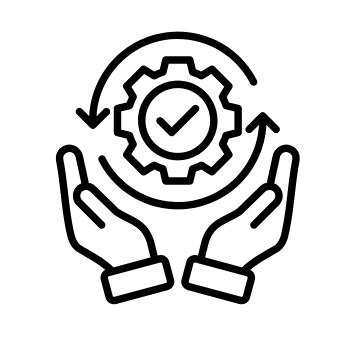 Icon representing business efficiency