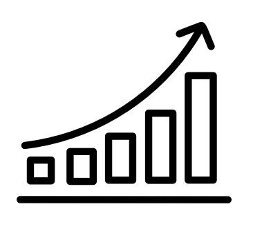 Icon representing business growth